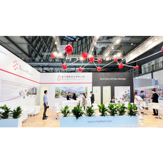 CPhI Worldwide Milan 2024 Booth Design Construction VISTAR