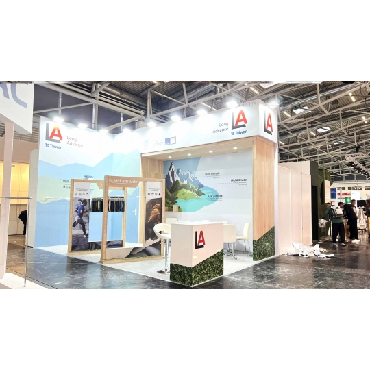 ISPO 2024 Booth Design Construction VISTAR