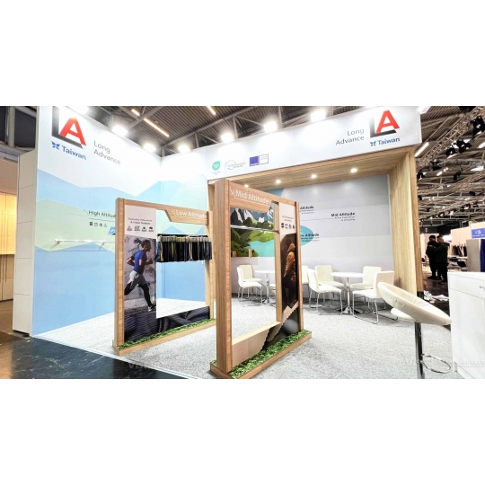 ISPO 2024 Booth Design Construction VISTAR