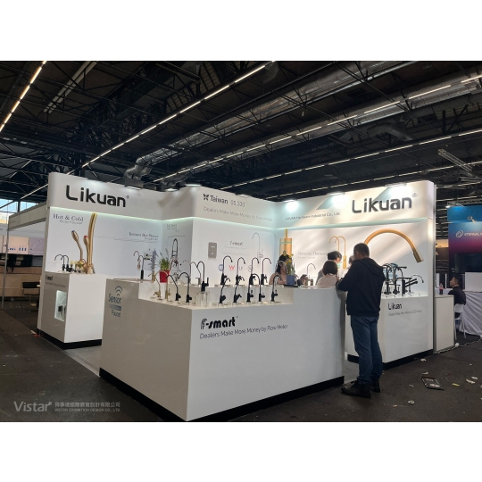 Aquatech Amsterdam 2025 Booth Design Construction VISTAR