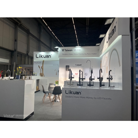 Aquatech Amsterdam 2025 Booth Design Construction VISTAR