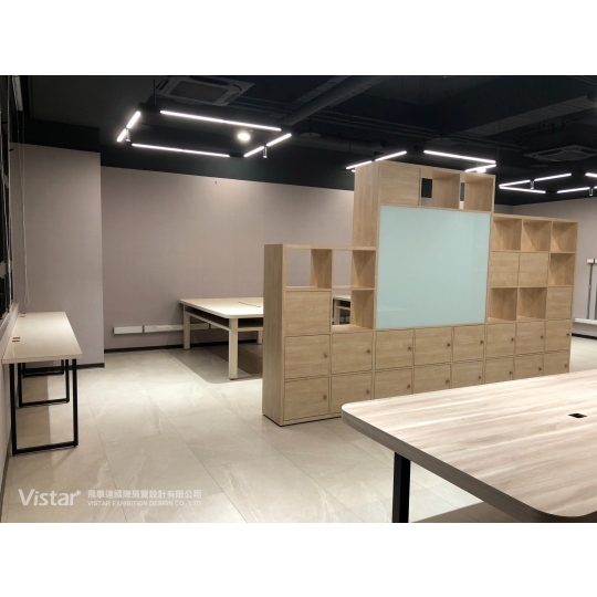 Entwurf und Bau des Büros in Taipeh 2022 Booth Design Construction VISTAR