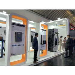 The smart E Europe 2024 Booth Design Construction VISTAR