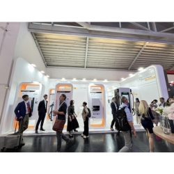 The smart E Europe 2024 Booth Design Construction VISTAR