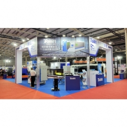 Taiwan Blechlaser-Anwendungsmesse 2024 Booth Design Construction VISTAR