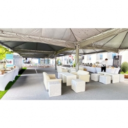 Das Sanjiu-Forum für Baumaterialien und Bauwesen Booth Design Construction VISTAR